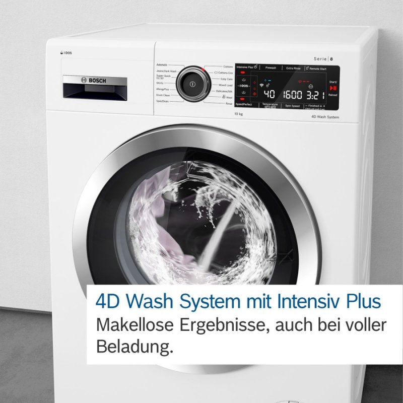 Bosch Waschmaschine EXCLUSIV, 1400 [ 9 WGB244090 ] kg, A U/min., EEK