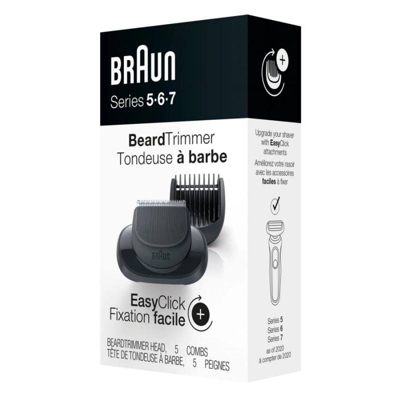 5-7 Bart-Trimmer Braun ( Series 17,75 264743 EasyClick Aufsatz ), &eu