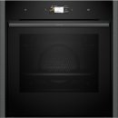 NEFF Backofen-Set BBQSET3 ( B64CS71G0K + Z11CG10X1 + Z1608CX0 ) [ EEK: A+ ] Graphite-Grey, excellent