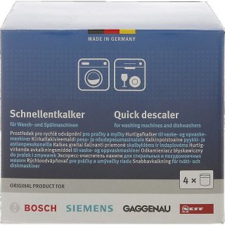 BSH Vorteilspack: Schnellentkalker fr Wasch- und Splmaschinen 00312351