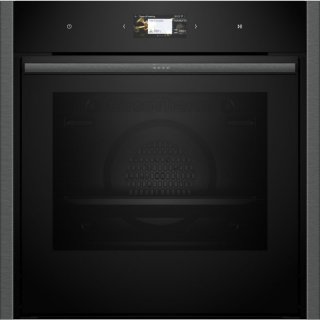 NEFF Backofen-Set BBQSET3 ( B64CS71G0K + Z11CG10X1 + Z1608CX0 ) [ EEK: A+ ] Graphite-Grey, excellent